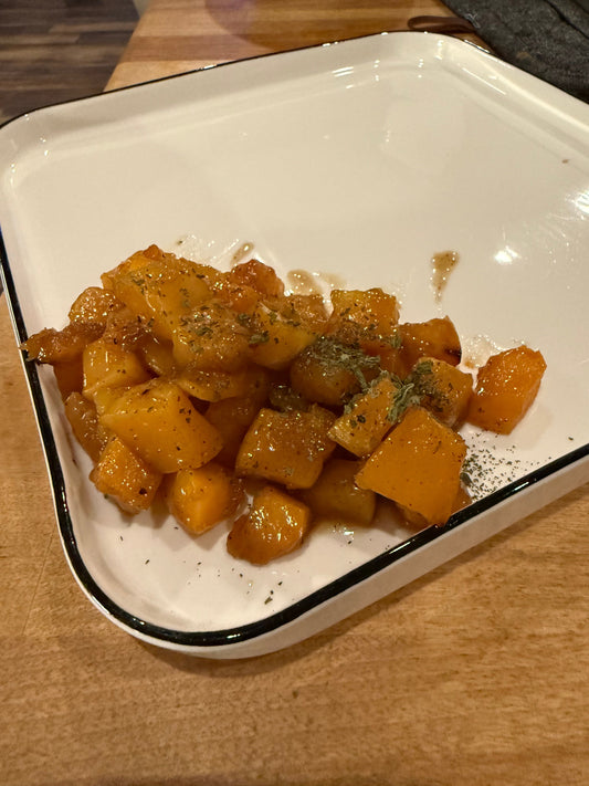 Chai Creamed Honey Butternut Squash: A Sweet Fall Delight