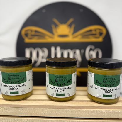 Matcha Creamed Honey