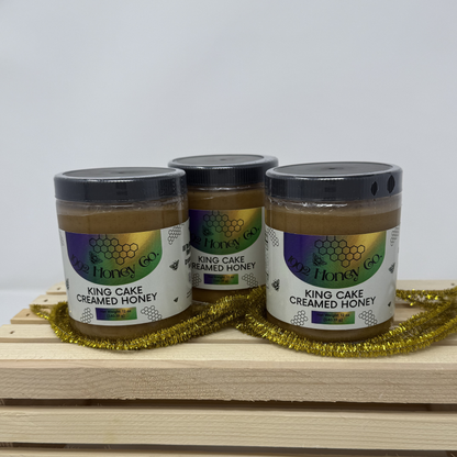 King Cake Creamed Honey