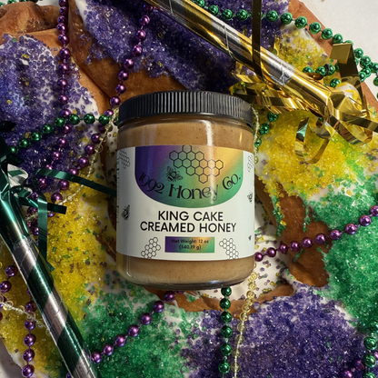 King Cake Creamed Honey