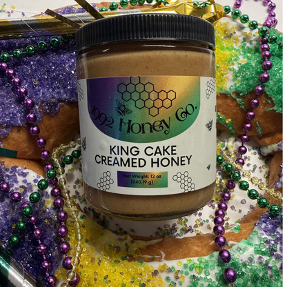 King Cake Creamed Honey