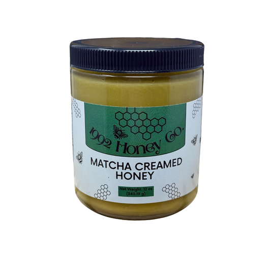 Matcha Creamed Honey