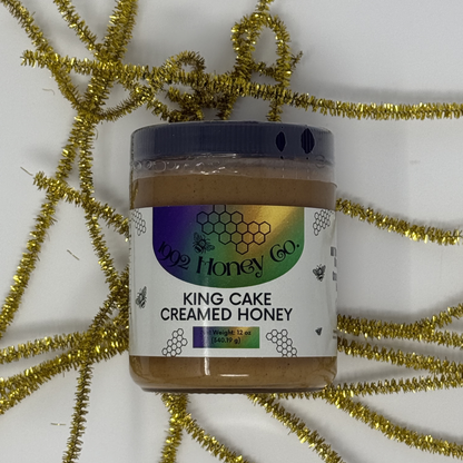 King Cake Creamed Honey