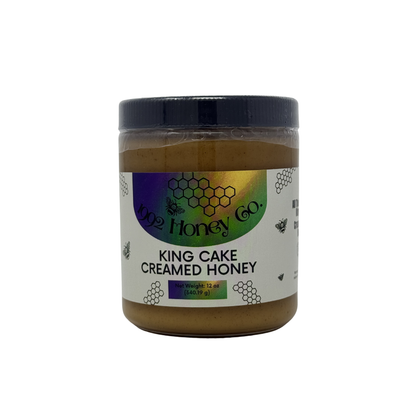 King Cake Creamed Honey