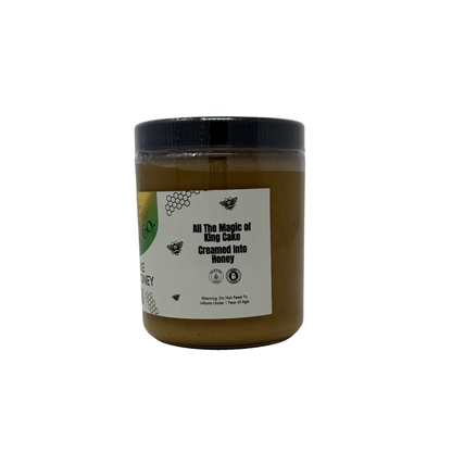 King Cake Creamed Honey